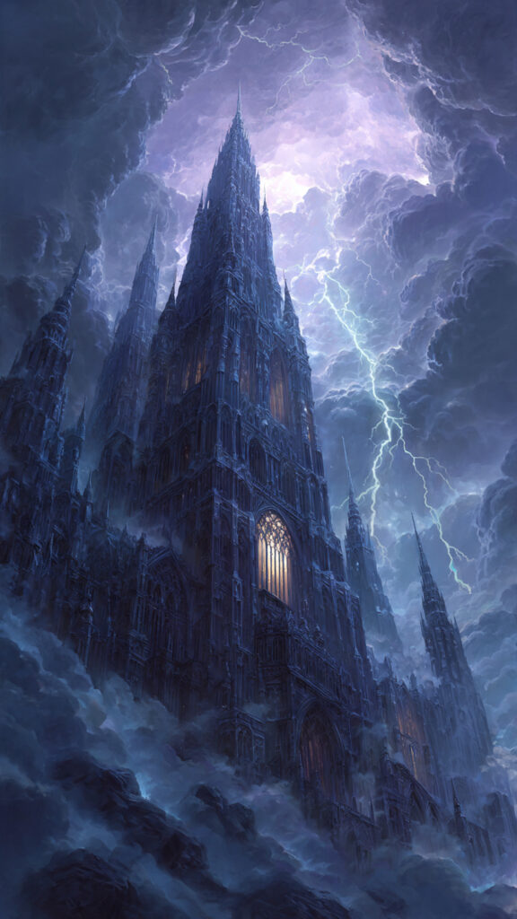 كاتدرائية قوطية شاهقة بشكل مستحيل