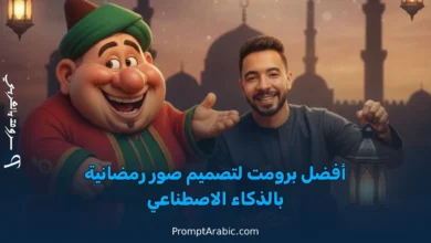أفضل برومت لتصميم صور رمضانية بالذكاء الاصطناعي (جاهز للنسخ)