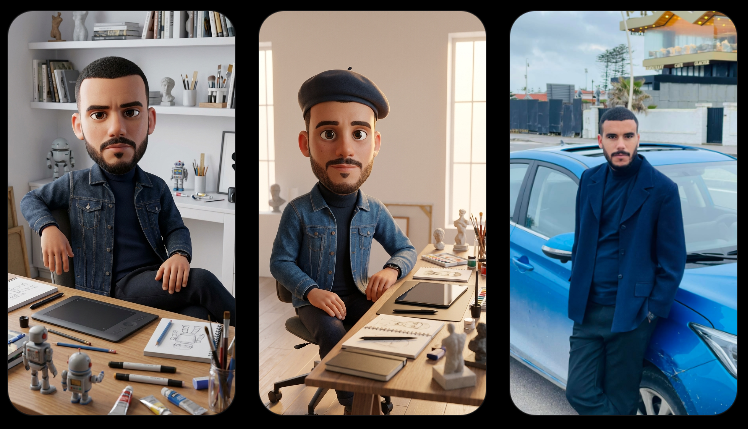 تحويل صورة إلى كاريكاتير 3D بالذكاء الاصطناعي