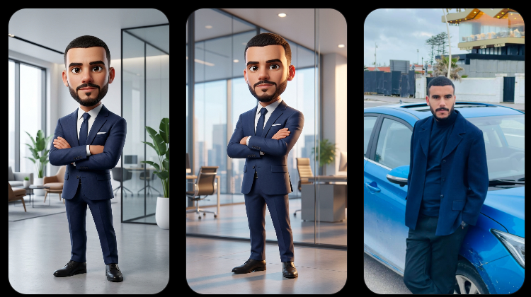 تحويل الصور إلى كرتون ثلاثي الأبعاد بأسلوب Pixar