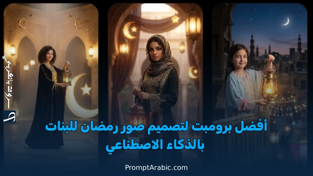 إنشاء صور رمضان للبنات بالذكاء الاصطناعي خطوة بخطوة (دليل شامل 2026)