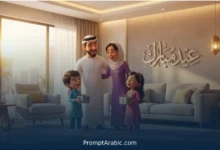 أفضل برومبتات تصميم تهنئة عيد الفطر بالذكاء الاصطناعي بطريقة احترافية