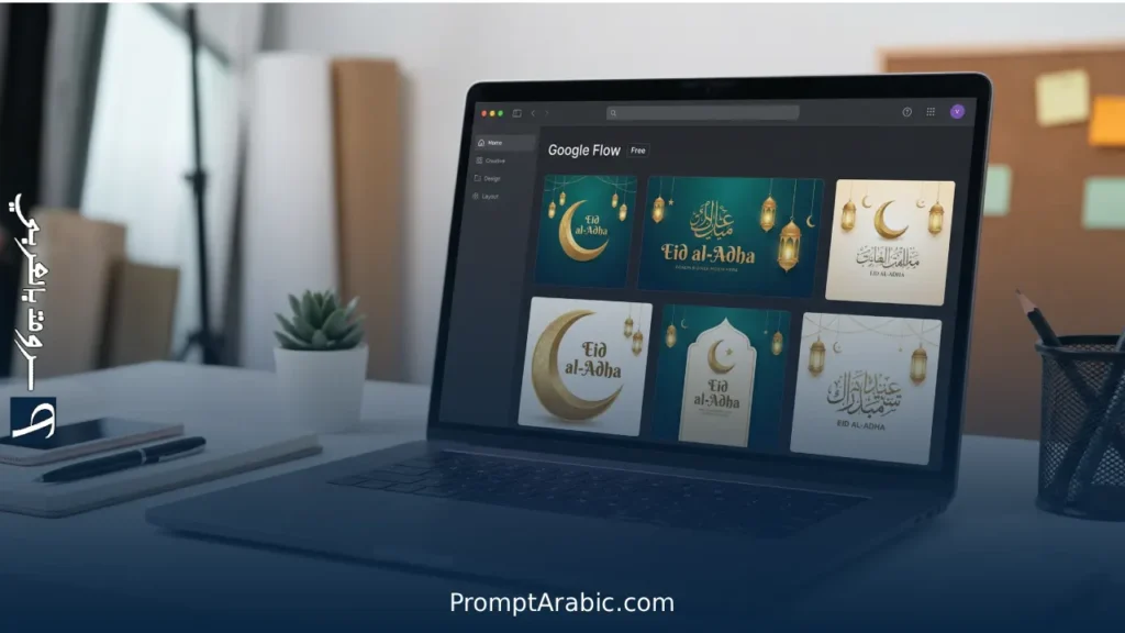 برومبتات احترافية لتوليد صور عيد الأضحى مجانا باستخدام Google Flow