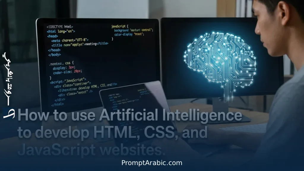 كيفية استخدام الذكاء الاصطناعي لتطوير مواقع الويب HTML وCSS وJavaScript